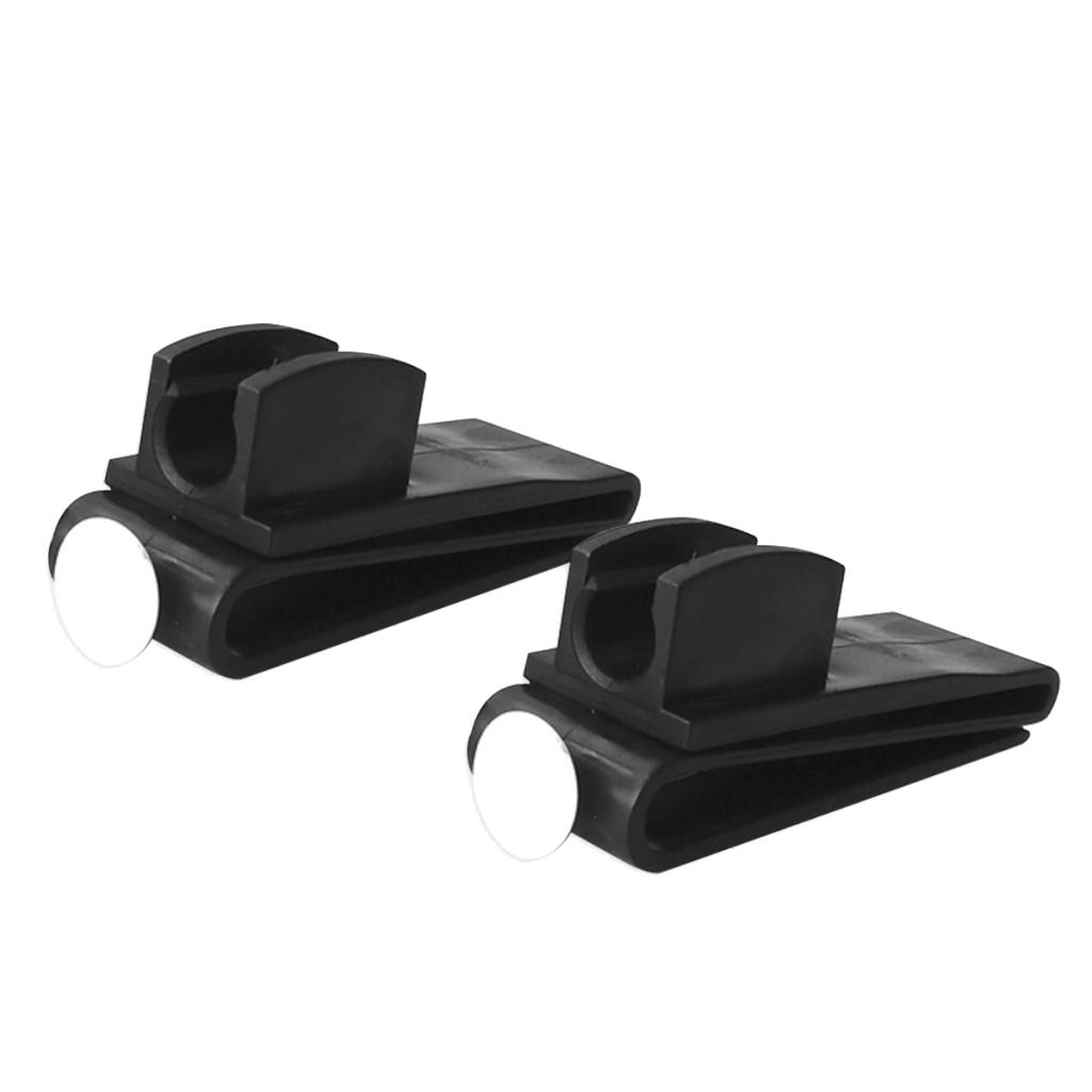 2Pack Golf Bag Clip On Putter Clamp Holder With White Ball Marker Organizer