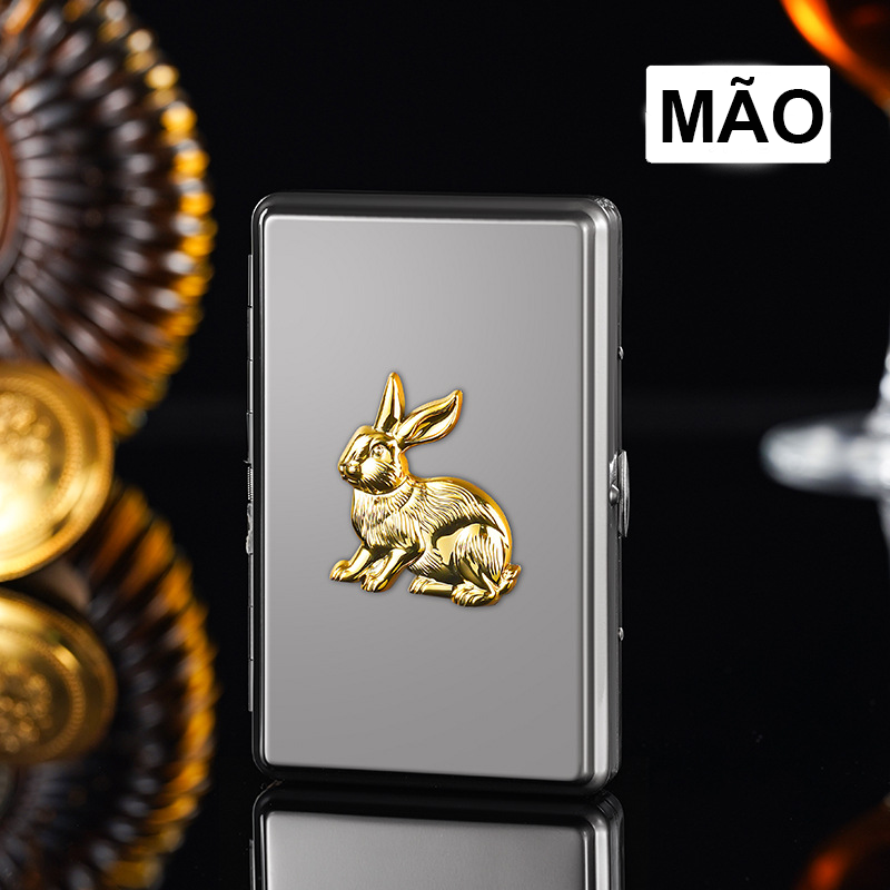 Hộp Đựng Thuốc Kẹp Kim Loại 12 Con Giáp Cao Cấp