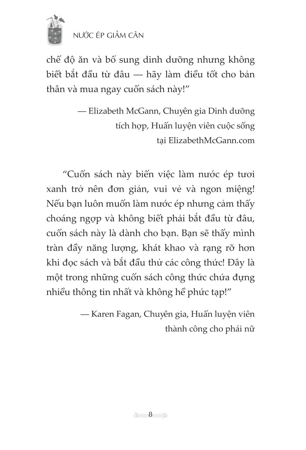 Sách - Nước Ép Giảm Cân