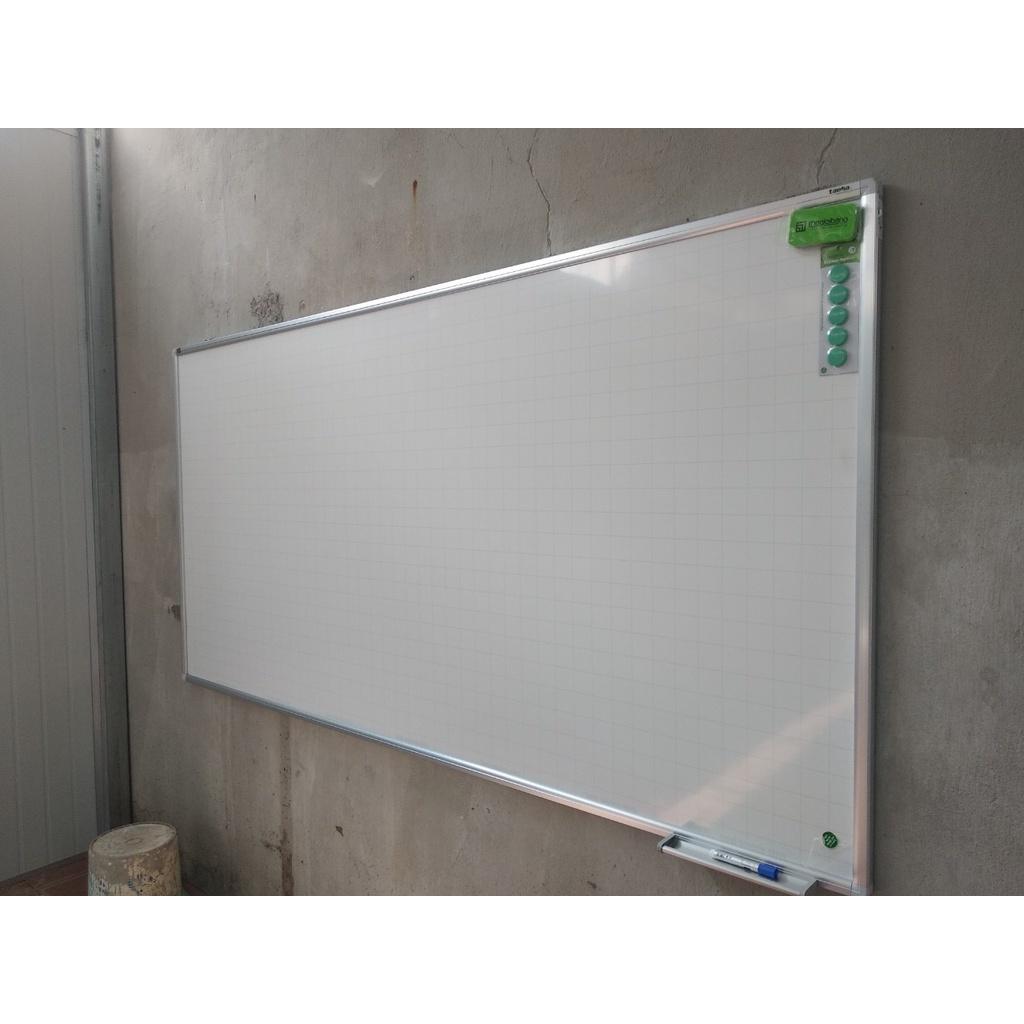 Bảng Từ Trắng Hàn Quốc Treo Tường - Tân Hà - Tặng Kèm Phụ Kiện - Kích thước 100x120cm, 120x150cm, 120x160cm, 120x180cm