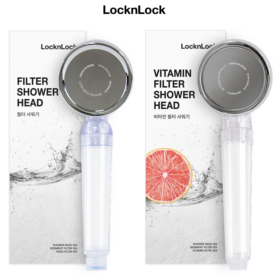 Bộ Phụ Kiện Đầu Vòi Sen Lọc Nước LocknLock 84mm CLR-KR LBW410