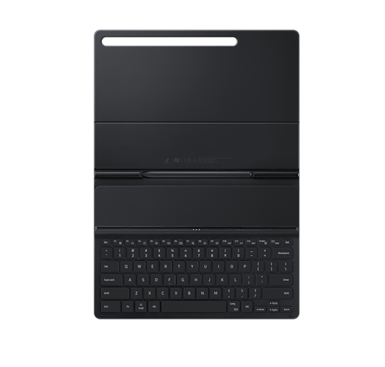 Bao Da Kèm Bàn Phím Book Cover Keyboard Slim Cho Máy Tính Bảng Samsung Galaxy Tab S7 Plus S7FE / Tab S8 Plus - Hàng Chính Hãng Nguyên Seal
