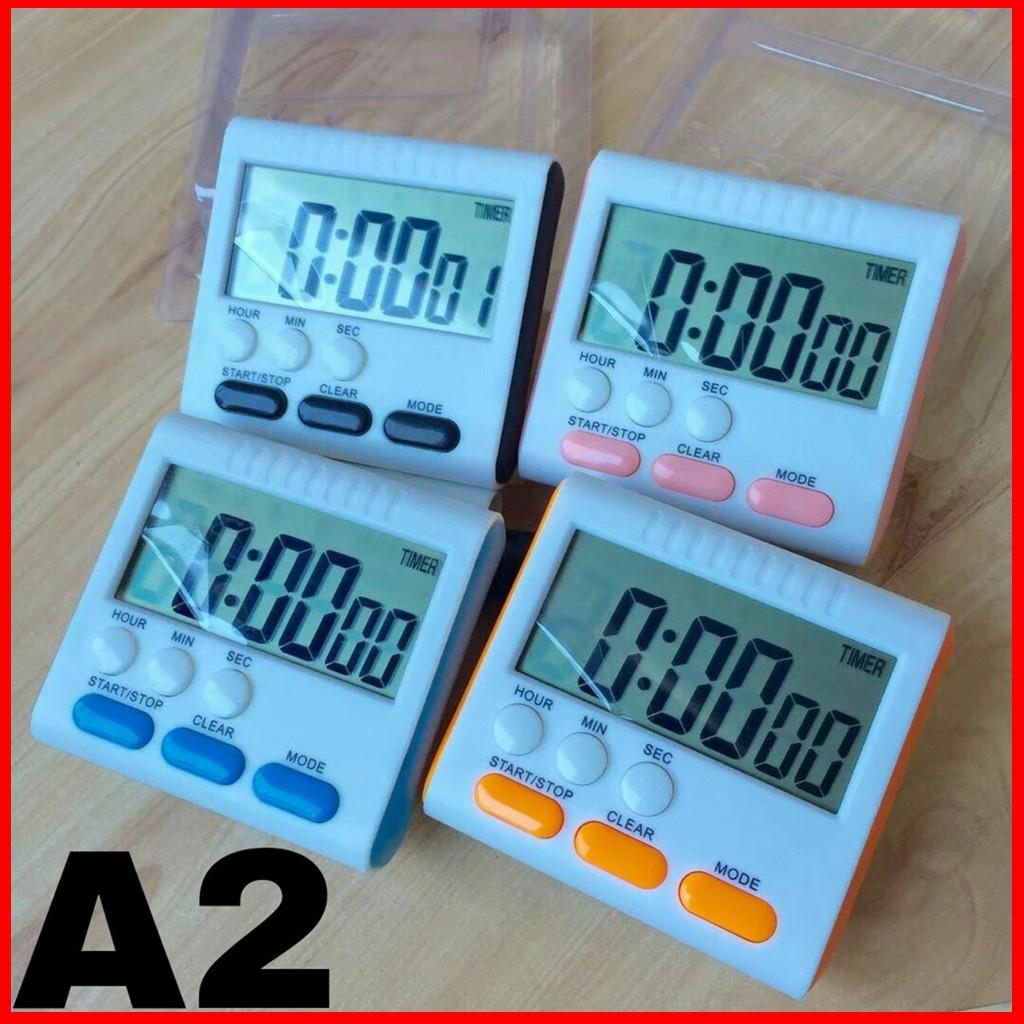 Đồng Hồ Đếm Ngược Bấm Giờ Nhỏ Gọn Tiện Dụng Âm Báo To KaKa Shop