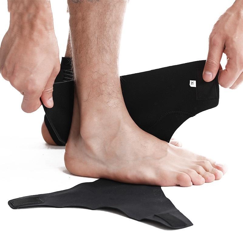 Elastic Bandage Support Ankle Protector For Sport Gym Ankle Brace With Strap Belt achilles tendon retainer Foot Guard