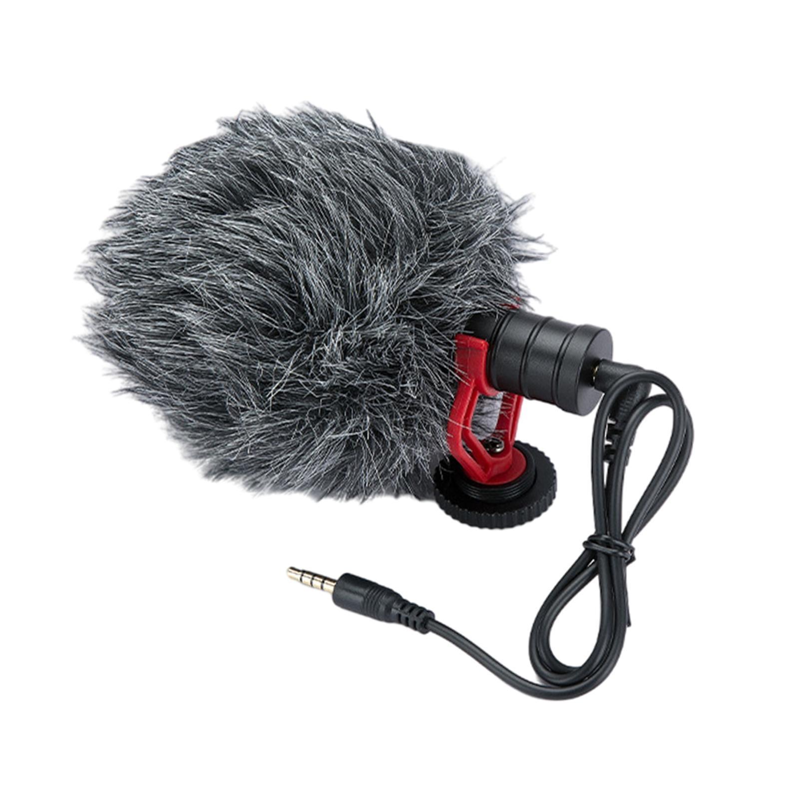 USB Condenser Microphone for PC Laptop Desktop Game Studio Recording 3.5mm