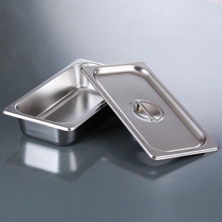 Khay Inox GN 1/9 đựng Topping