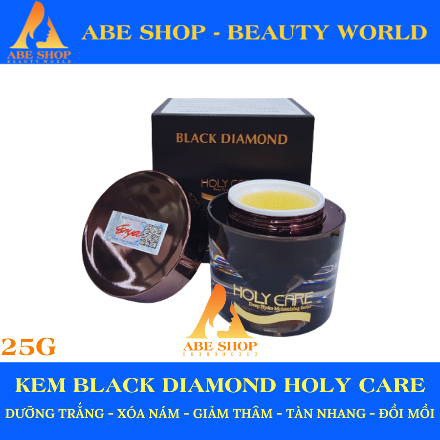 KEM HOLY CARE CAO CẤP - HOLY CARE WHITENING SKIN CARE CREAM - BLACK DIAMOND