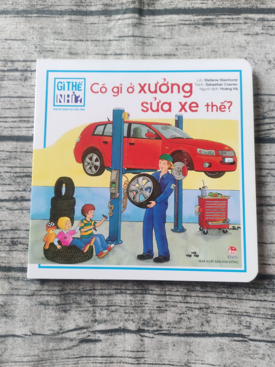 GÌ THẾ NHỈ? CÙNG BÉ KHÁM PHÁ CUỘC SỐNG - CÓ GÌ Ở XƯỞNG SỬA XE THẾ?