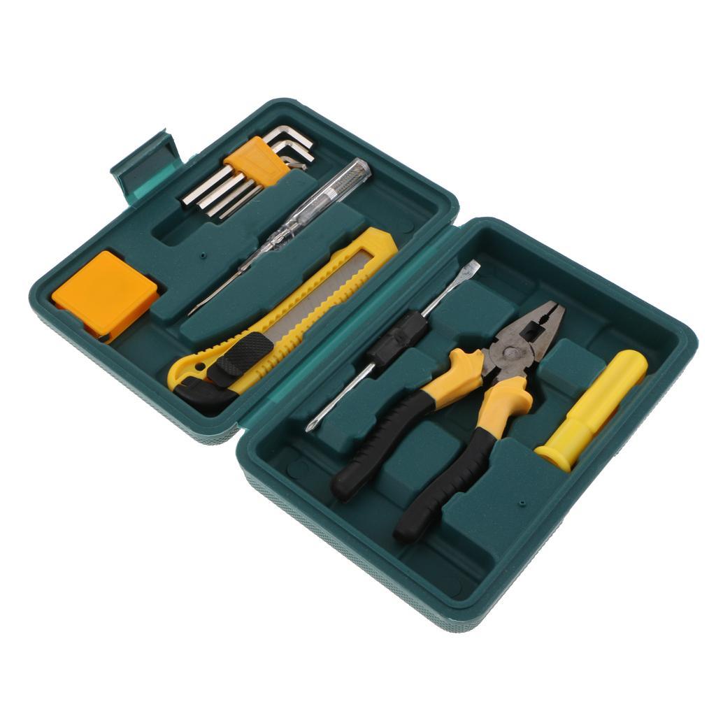 LC8012E Professional Mechanics Tools Kit Home Repair Tool Set with Case
