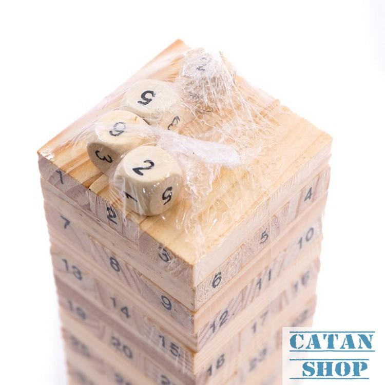 Bộ đồ chơi rút gỗ mini Wiss Toy 54 thanh cho bé, đồ chơi giải trí cho các bạn trẻ BB27-RG54