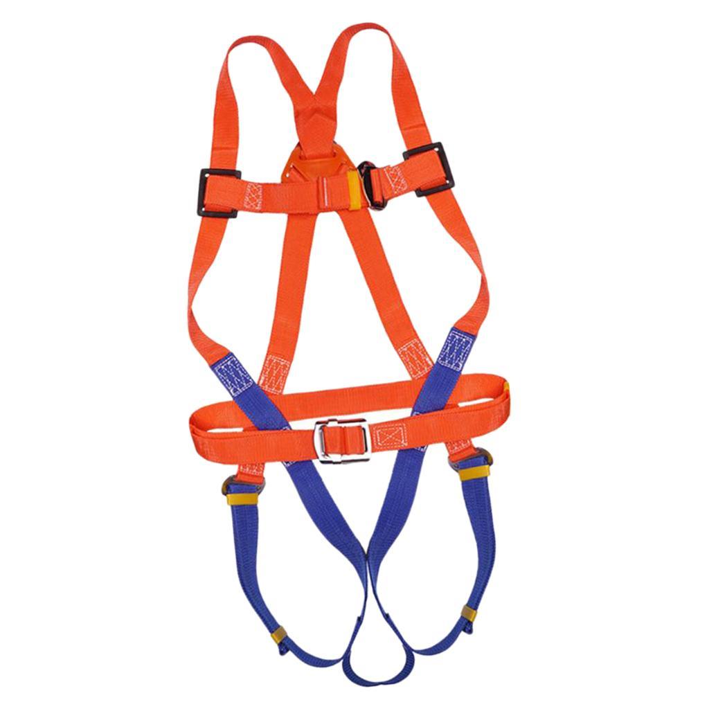 Full Body Safety Climbing Harness Outdoor Rock Climbing Harness for Mountaineering Expanding Training Tree Arborist Rappelling Equipment