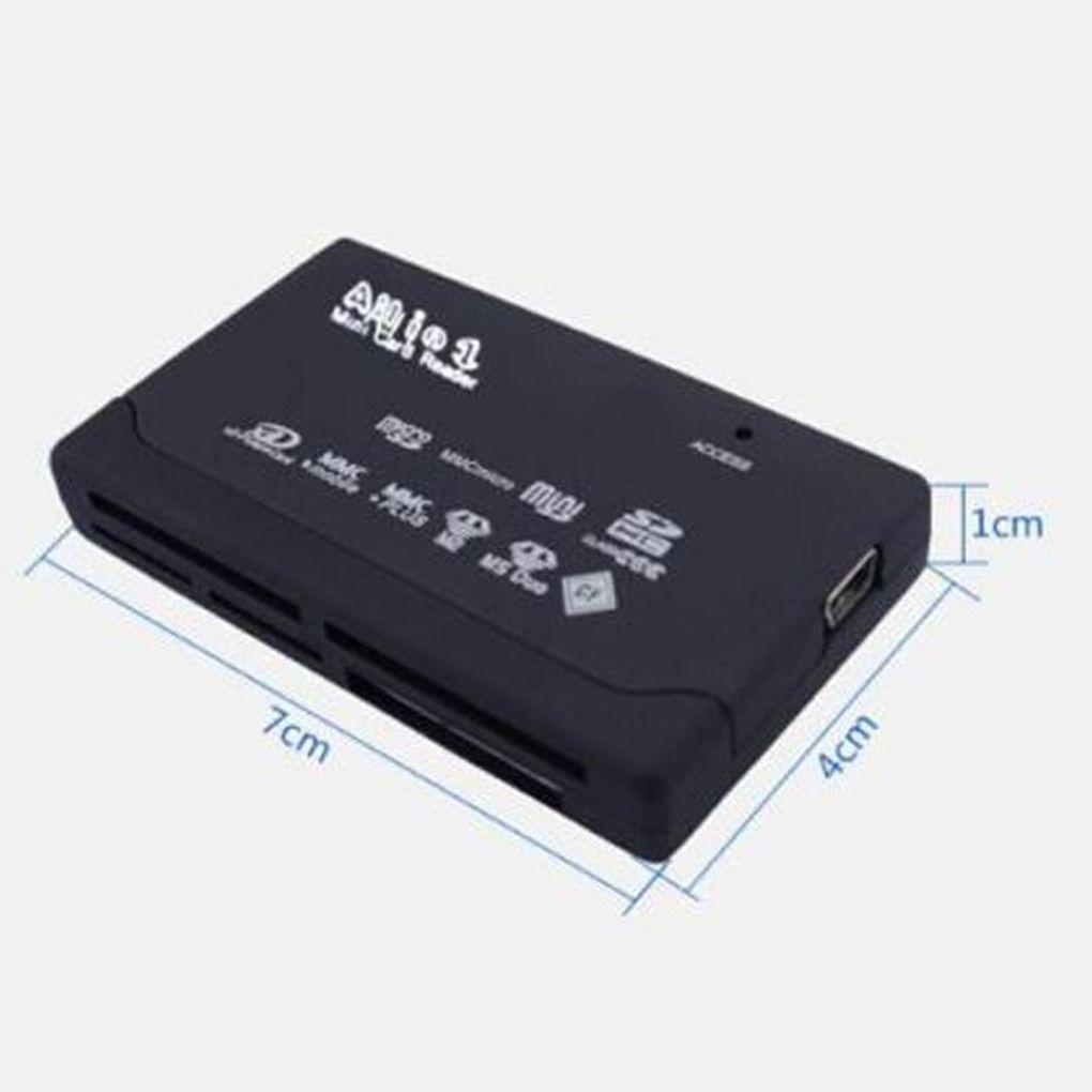Card Reader USB 2 0 SD Card Reader Adapter TF CF SD Mini SD SDHC MMC MS XD Reading Device
