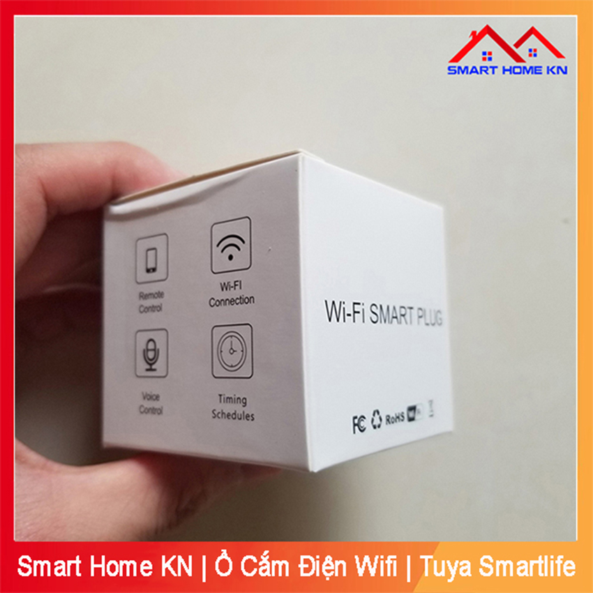 Ổ Cắm Điện Thông Minh Wifi Tuya Smart Life Điều Khiển Từ Xa