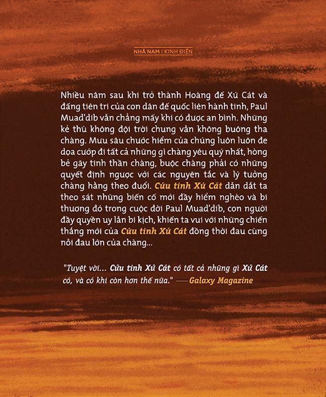 Sách - Cứu tinh xứ cát (Nhã Nam HCM)