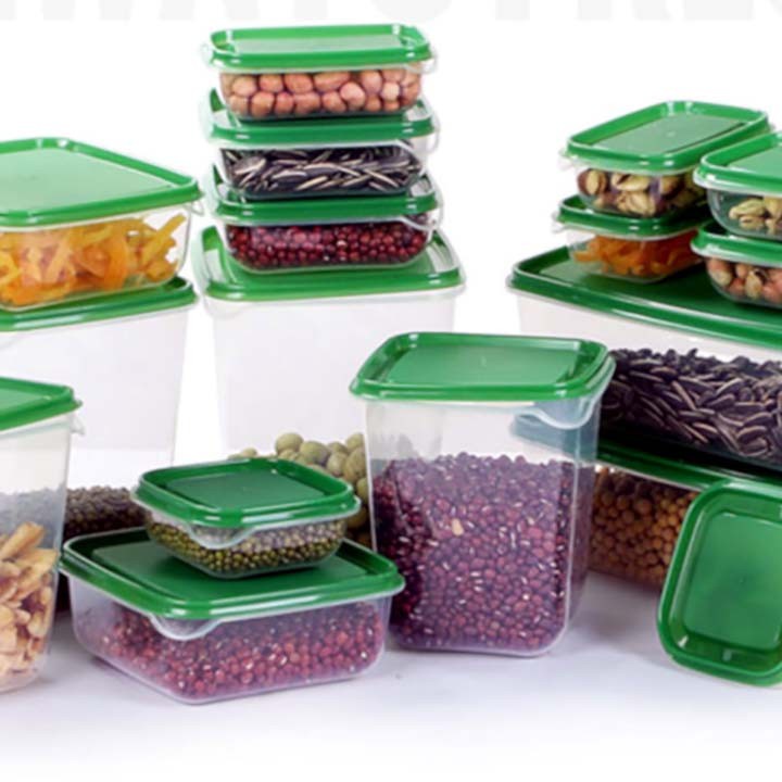 Bộ Hộp 17 Món AIKE - Set 17 Hộp Nhựa Đựng Bảo Quản Thực Phẩm Cao Cấp