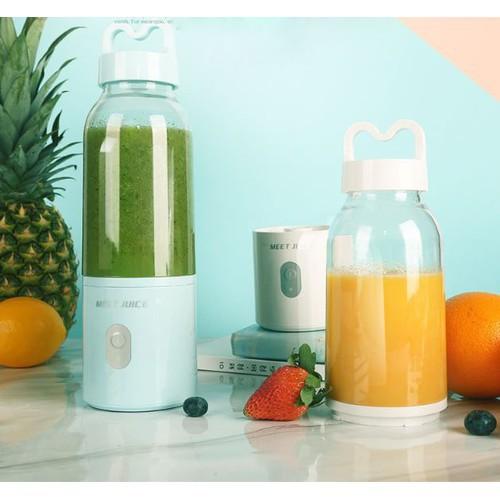 Máy Xay Sinh Tố Cầm Tay Mini Meet Juice, máy xay cầm tay đa năng