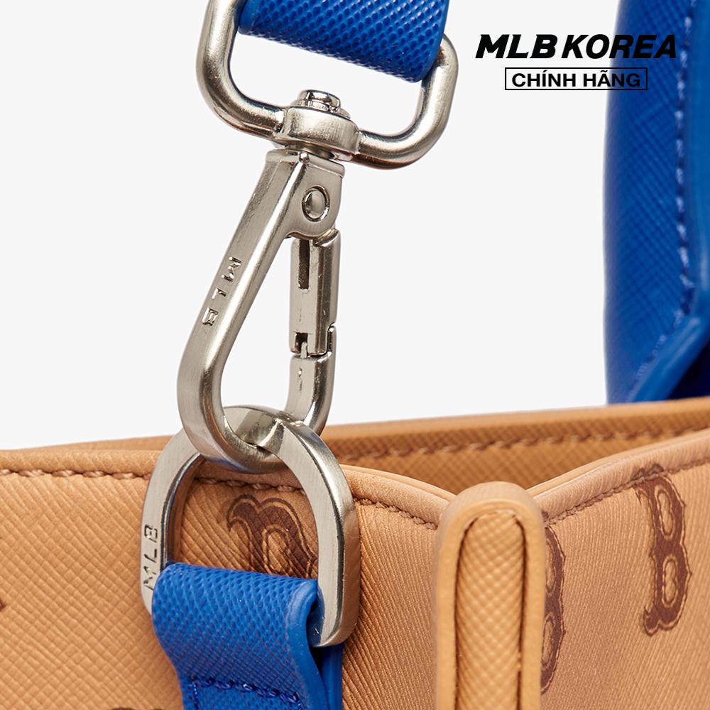 MLB - Túi tote unisex chữ nhật Monotive Coated Canvas Vertical 3AORM053N