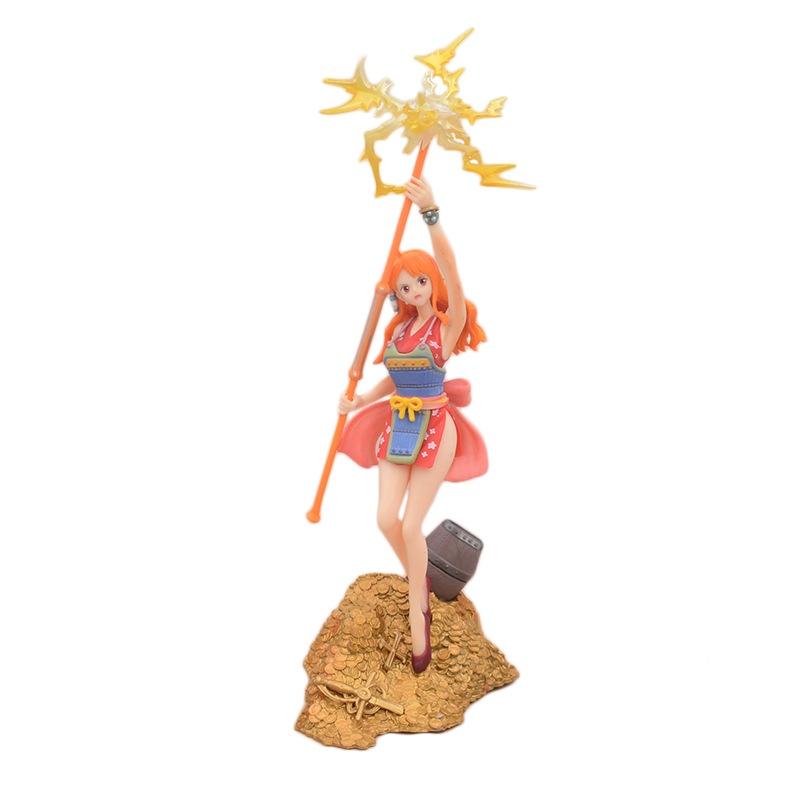 Mô hình nhân vật - One Piece đào vàng bản GK (box)