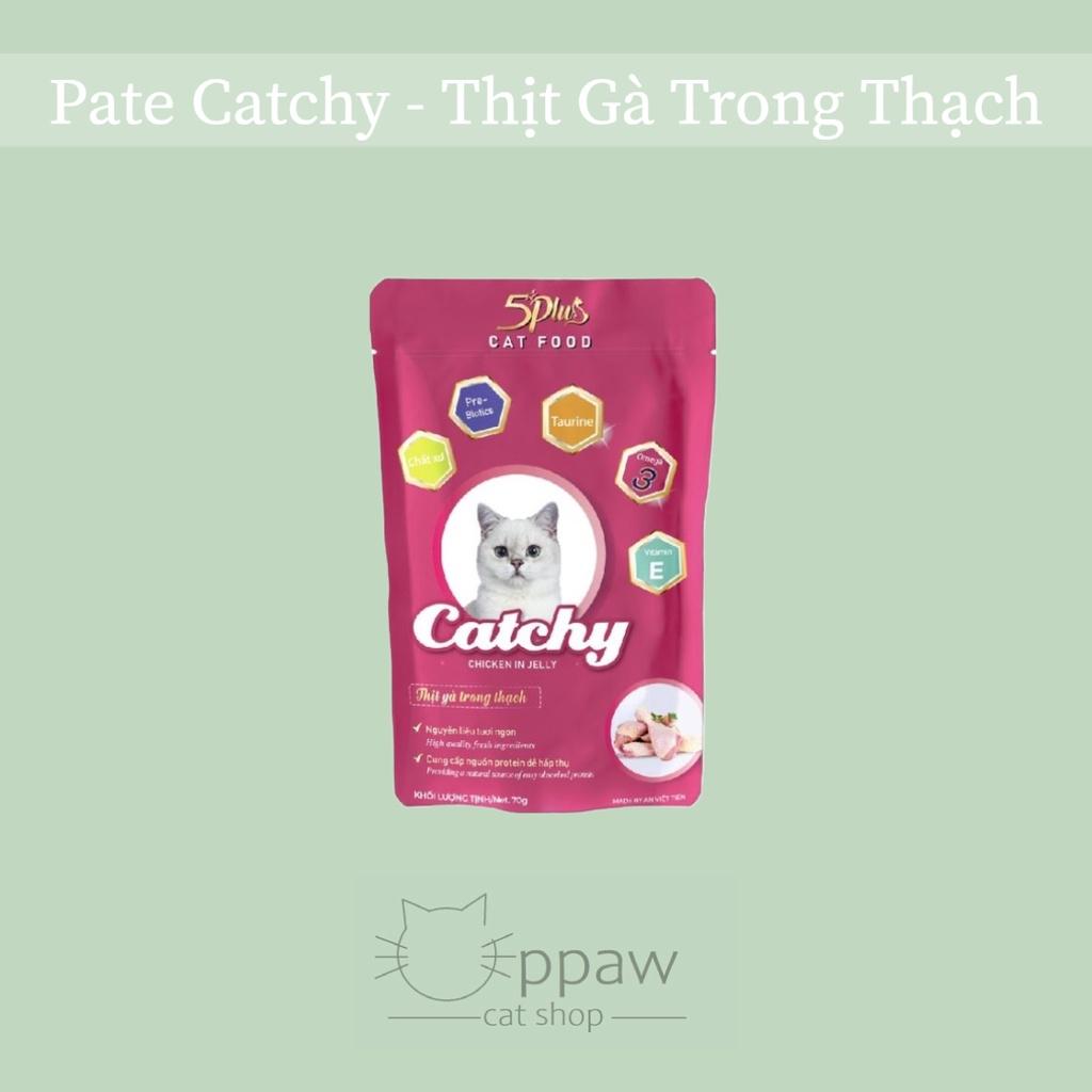 Pate Catchy 5Plus 70g - Pate Cho Mèo Con Và Mèo Lớn