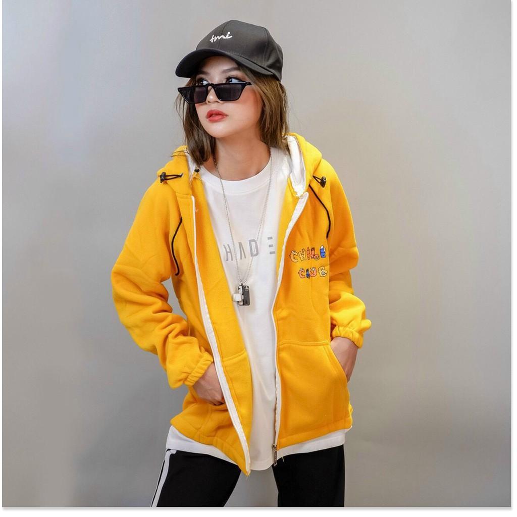 ÁO KHOAC NỈ HOODIES DÂY KÉO CỰC CHẤT DÀNH CHO CÁC BẠN TRẺ THỜI TRANG MỚI KINGSHOP79