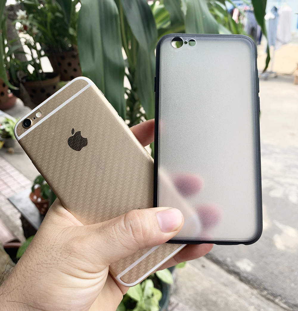 Ốp lưng viền dẻo đen cao cấp dành cho iPhone 6 vs iPhone 6s - Hàng nhập khẩu