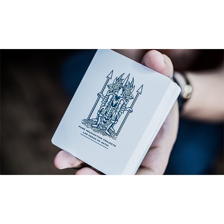 Bộ Bài Tây Les Melies Conquest Blue Playing Cards