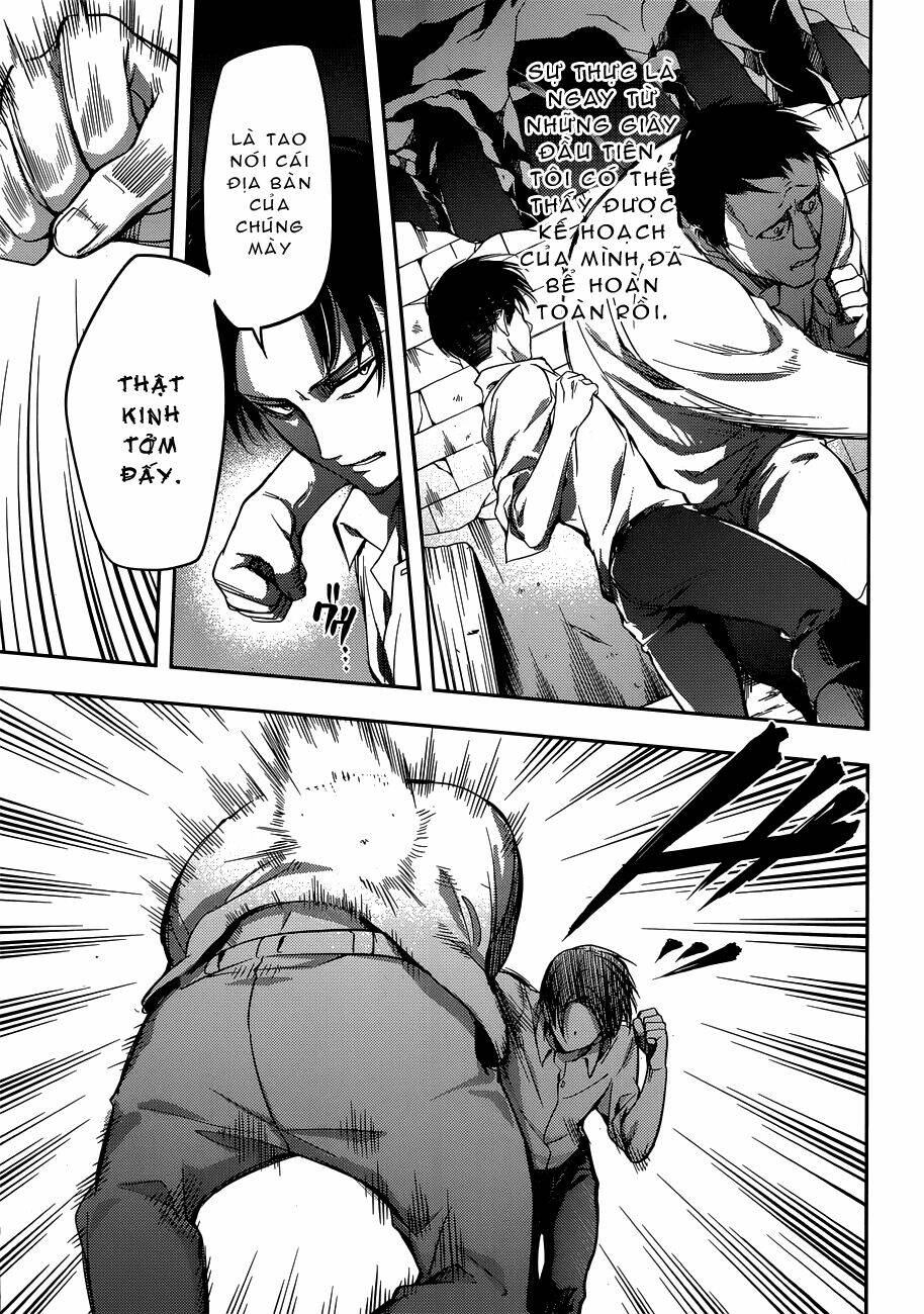 gã côn đồ thế giới ngầm và đội trưởng quân trinh sát chapter 8.5 7