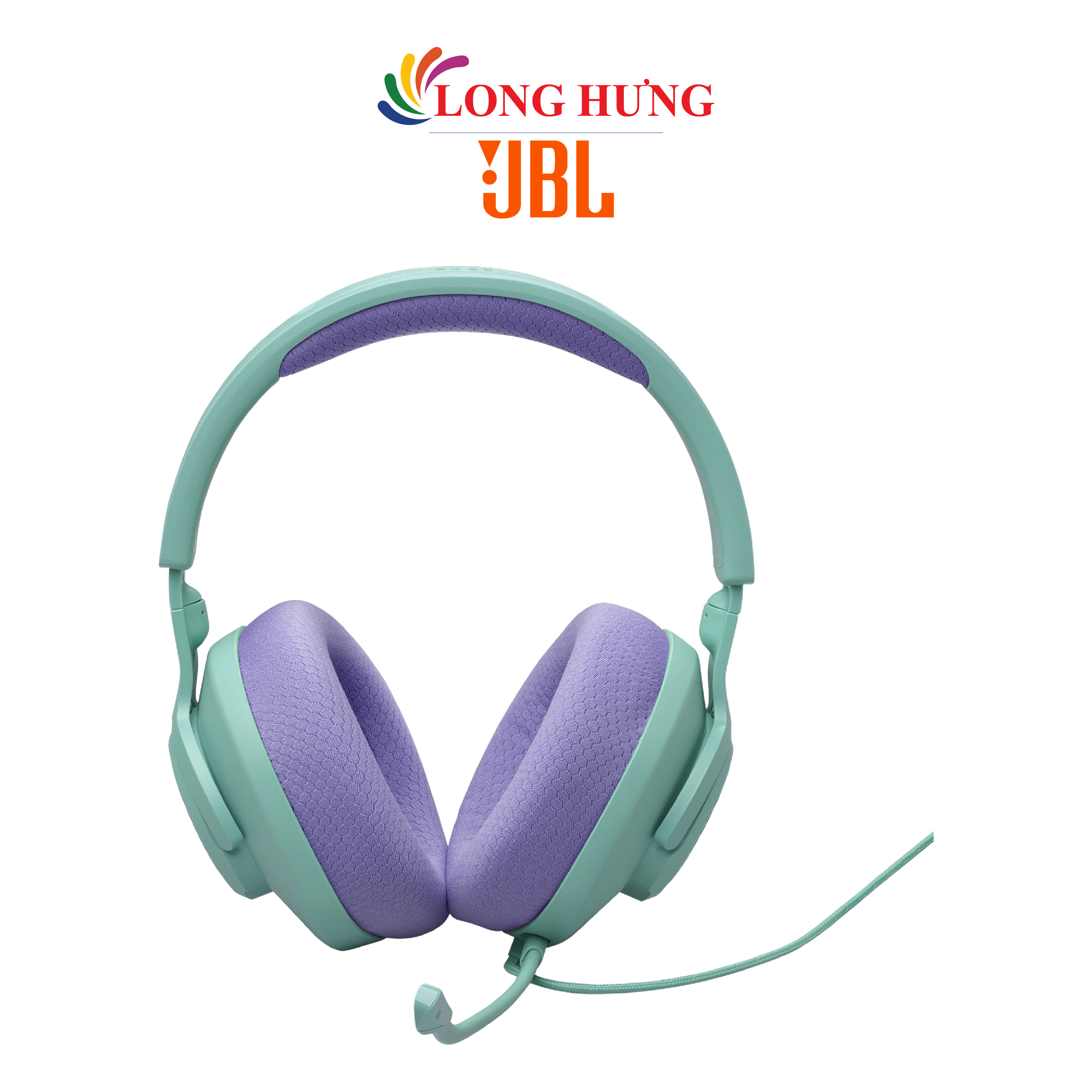 Tai nghe chụp tai có dây Gaming JBL Quantum 100M2 JBLQTUM100M2 - Hàng chính hãng