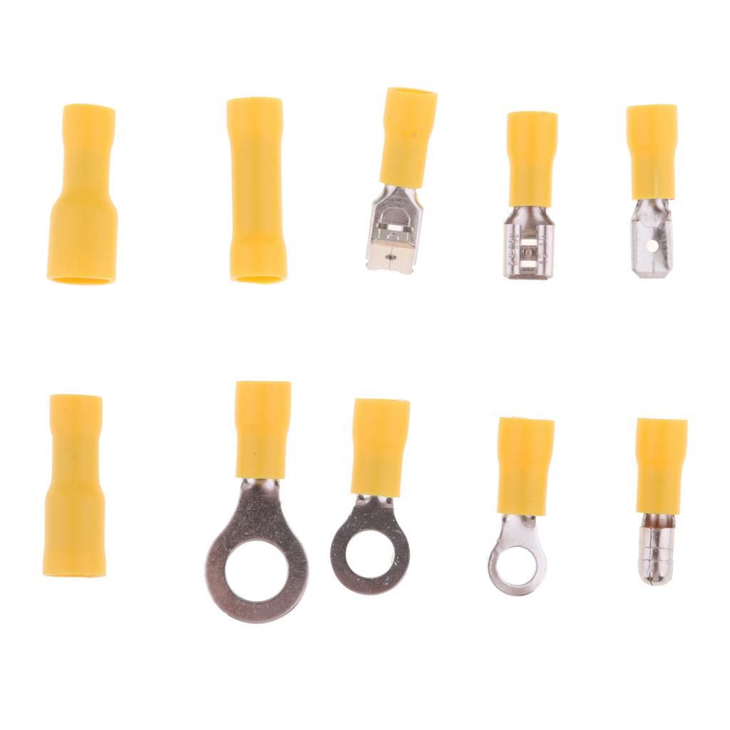480x Electrical Connector Assorted Insulated Crimp Terminals
