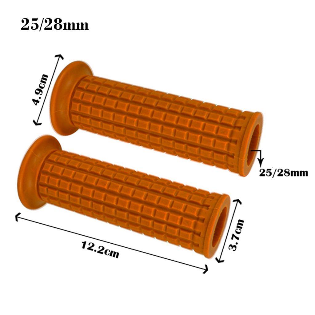 25/28MM Grip Dirt  Handle Bar Motorcycle Hand Grip for