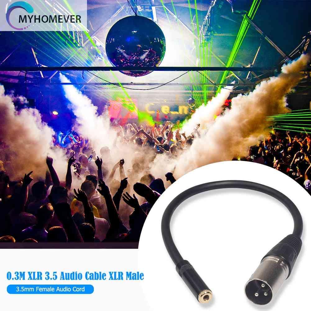 Cáp ChuyểN ĐổI Âm Thanh 0.3m XLR 3.5 XLR Sang 3.5mm