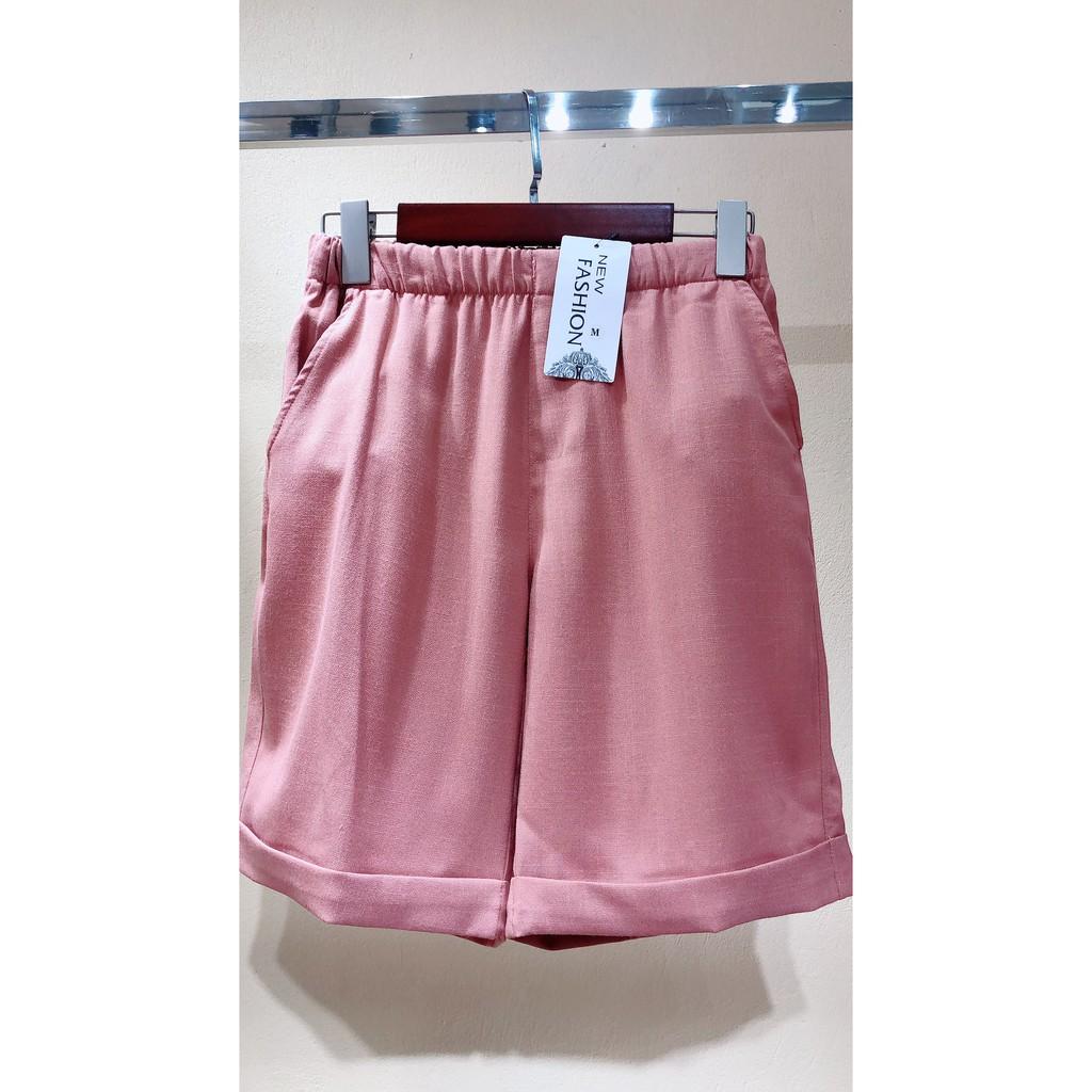 Quần Short Cạp Cao_