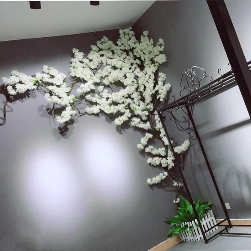 Combo 50 cành hoa đào Nhật làm cây hoa giả trang trí nhà cửa