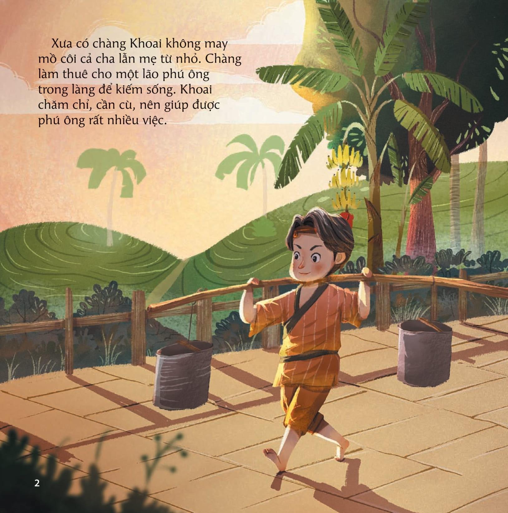 Cổ Tích Việt Nam Cho Bé - Cây Tre Trăm Đốt (Tái Bản 2022)