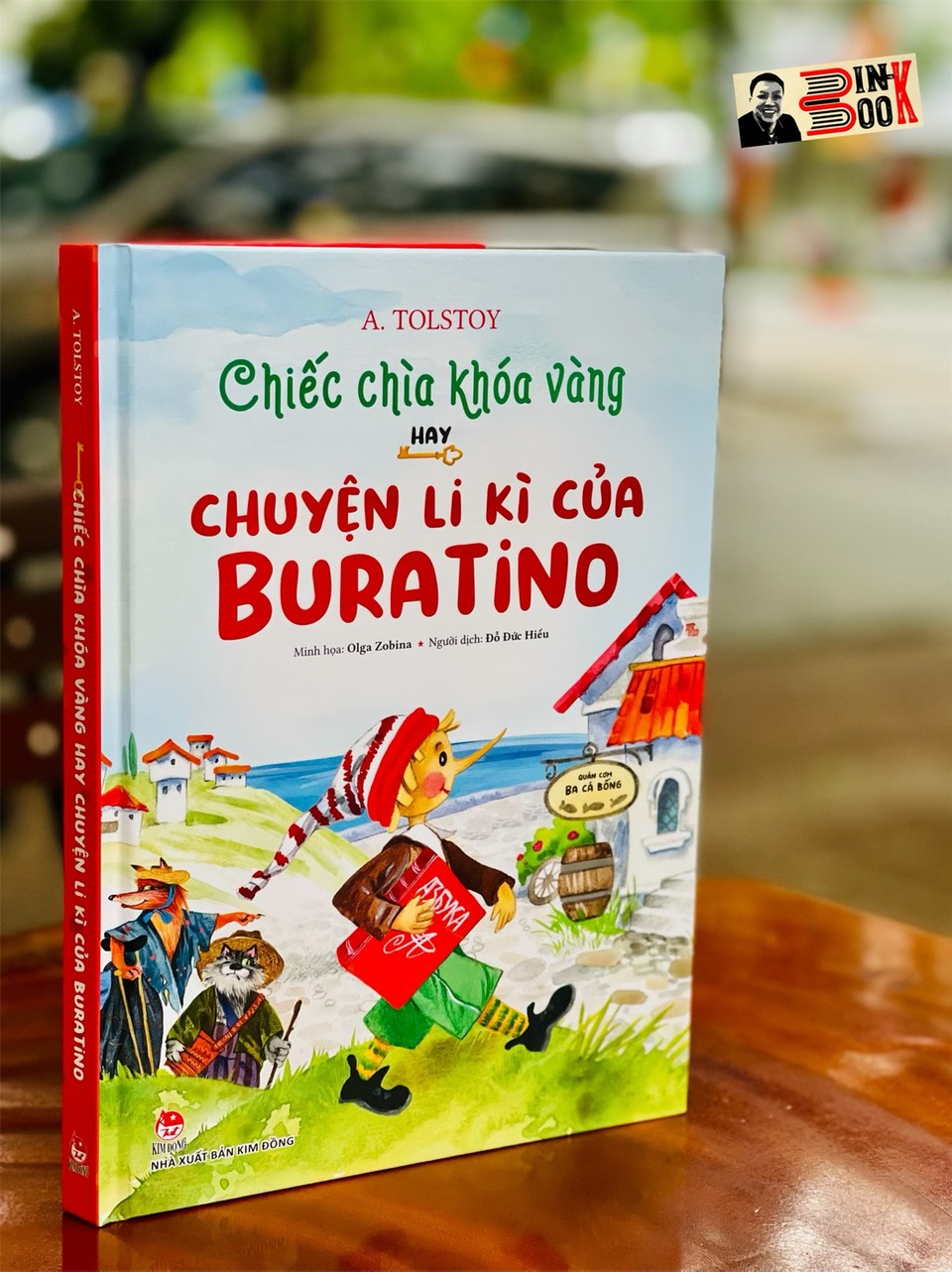 Chiếc chìa khoá vàng hay chuyện li kì của BURATINO - bìa cứng in màu - ấn bản kỷ niệm 65 năm thành lập NXB Kim Đồng