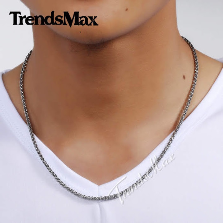 Dây chuyền titan inox unisex D02