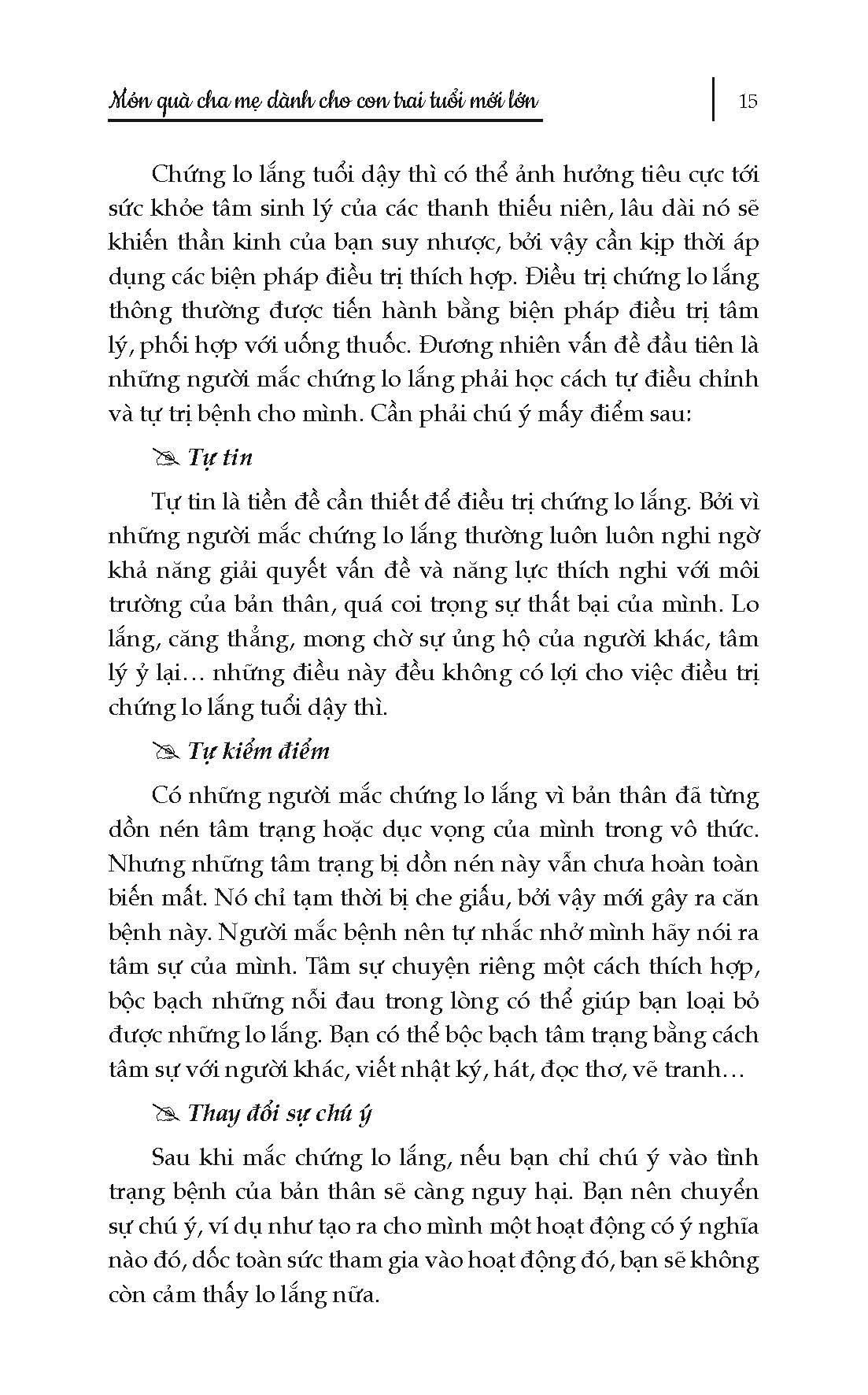 Món Quà Cha Mẹ Dành Cho Con Trai Tuổi Mới Lớn