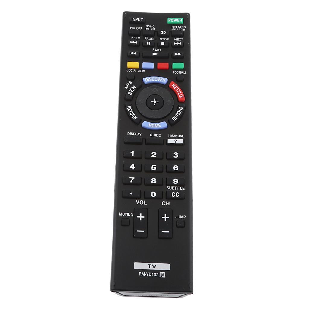 Replace RM-YD102 Remote Control for  TV KDL-50W790B KDL-60W850B KDL-65W950B