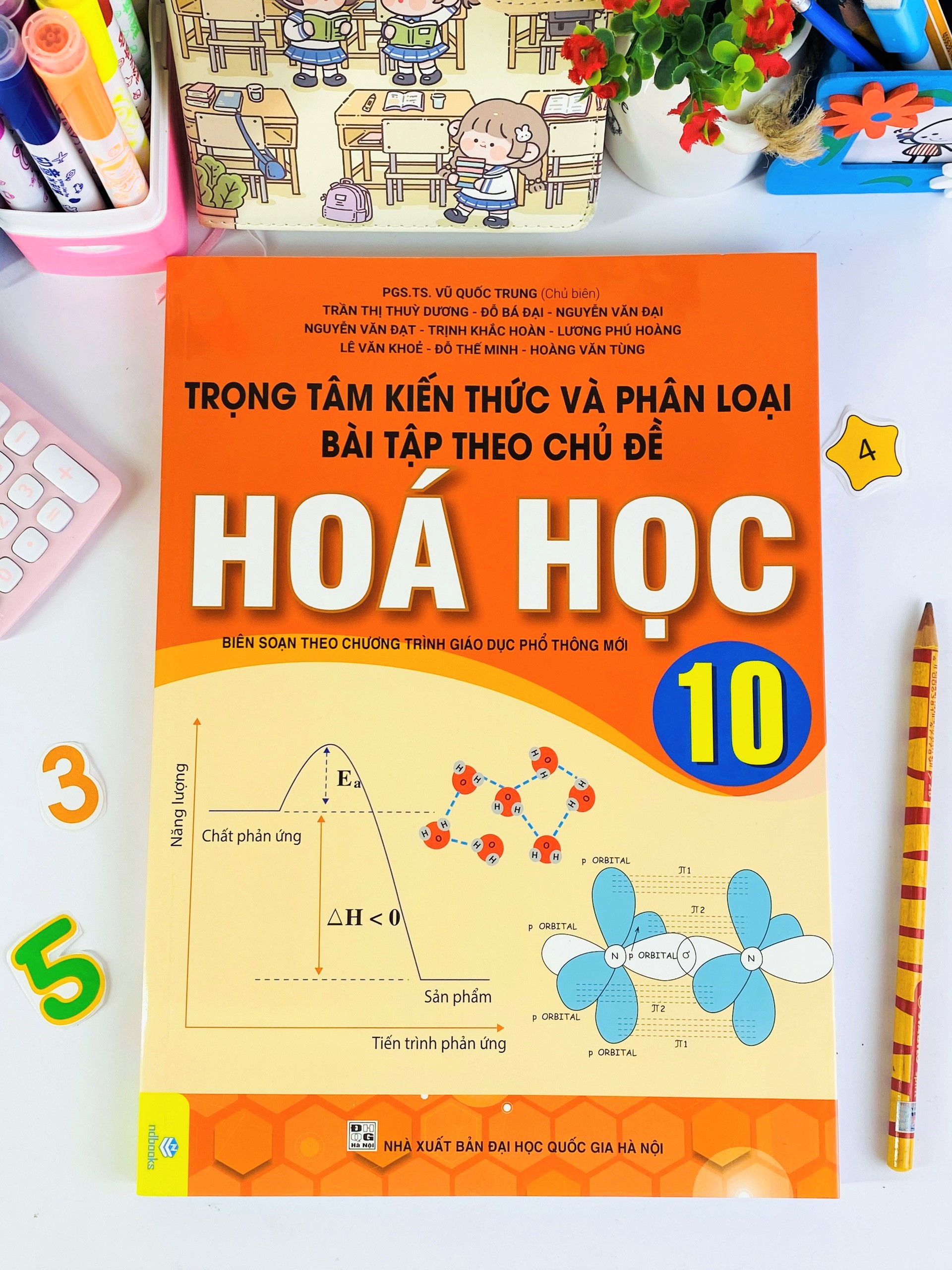 Sách - Trọng Tâm Kiến Thức Và Phân Loại Bài Tập Theo Chủ Đề Hóa Học 10 - Biên soạn theo chương trình GDPT mới - ndbooks