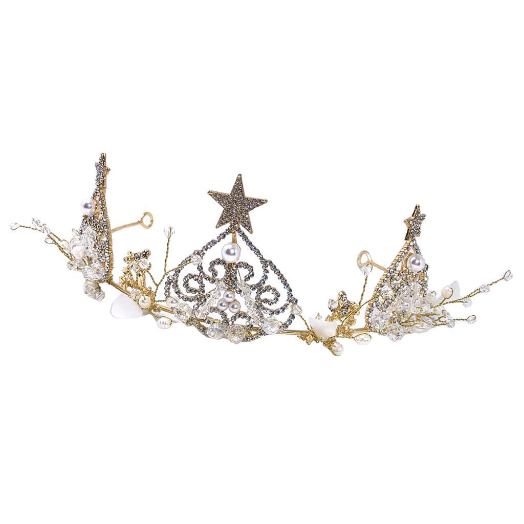 Rhinestone Tiara Crown Exquisite Headband Wedding Bridal Birthday Tiaras
