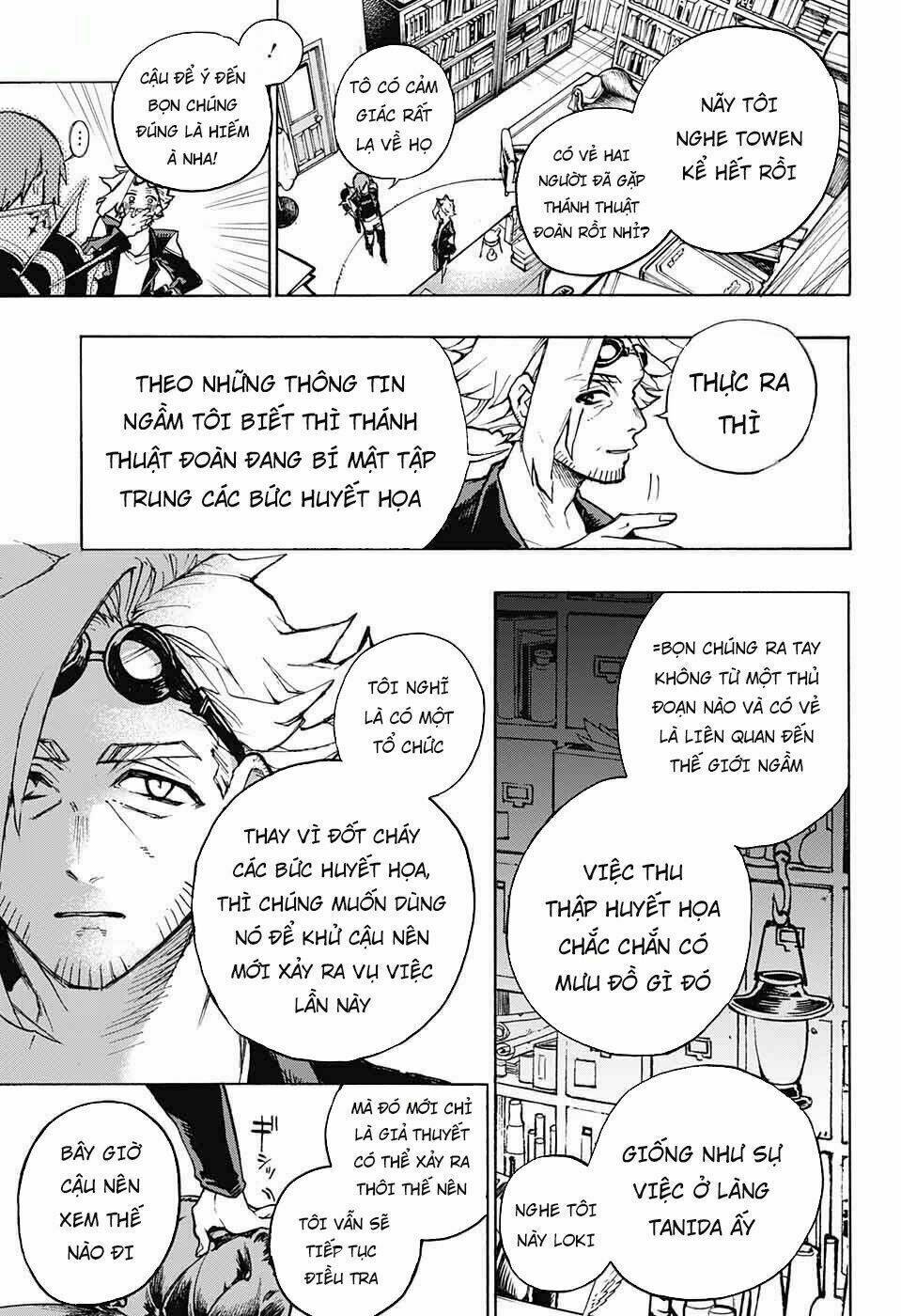 những bức họa quái dị của phù thủy chapter 4 29