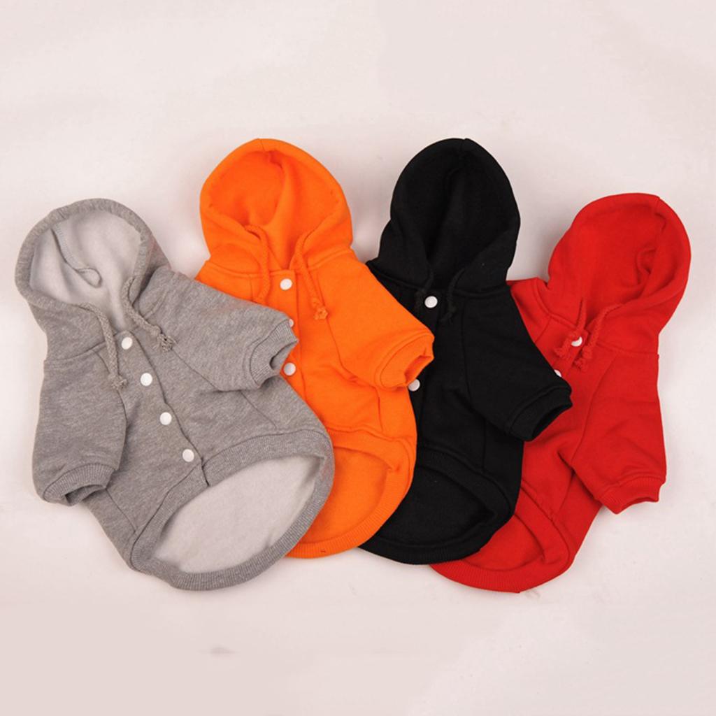 Soft Warm Pet Winter Clothing Dogs Cats Puppies Sports and Leisure Sweater Hoodie Pullover Pet Clothes