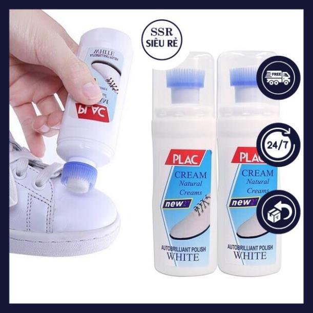 Chai Tẩy Trắng Giày Dép Plac Có Đầu Chùi
