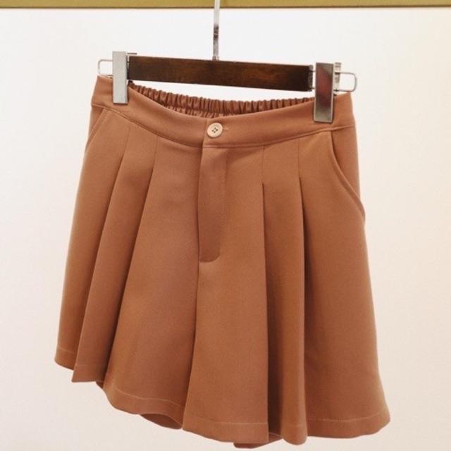 Quần short váy 2 ly tuyết mẫu mới, có chun sau co dãn nên bụng to nhỏ đều mặc đc