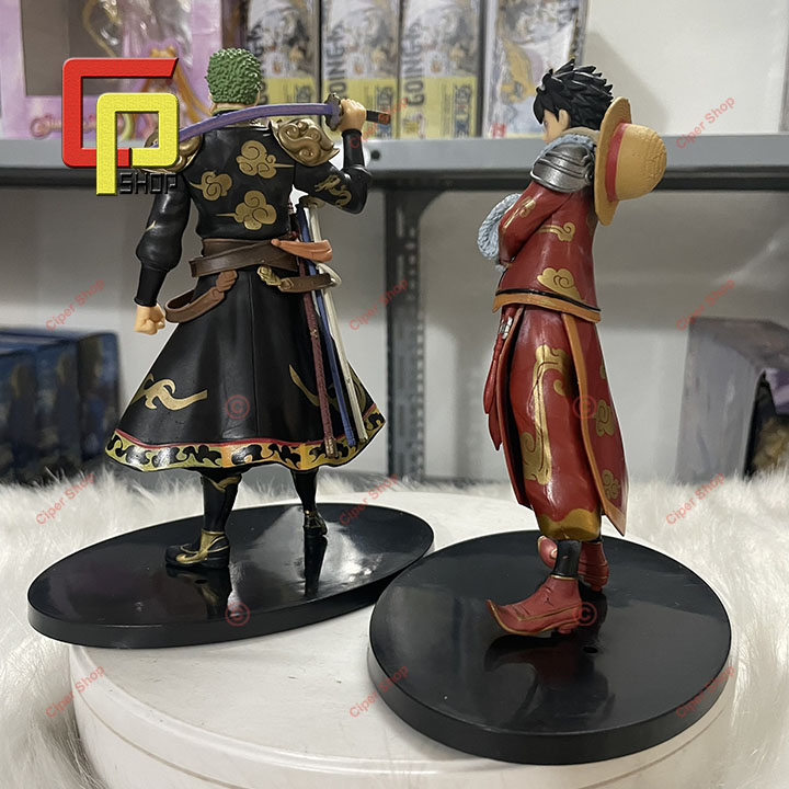 Mô hình Luffy - Zoro DXF Style Chinese - Figure Đảo hải tặc DXF Vol.1