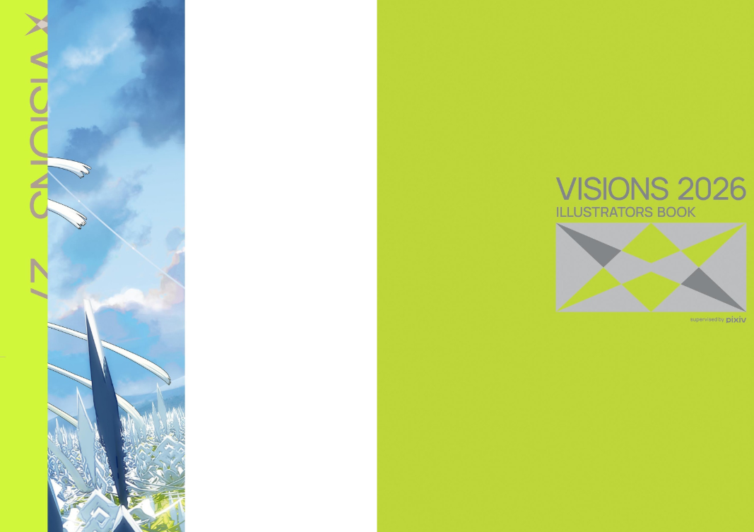 Sách ngoại văn: VISIONS 2026 ILLUSTRATION BOOK