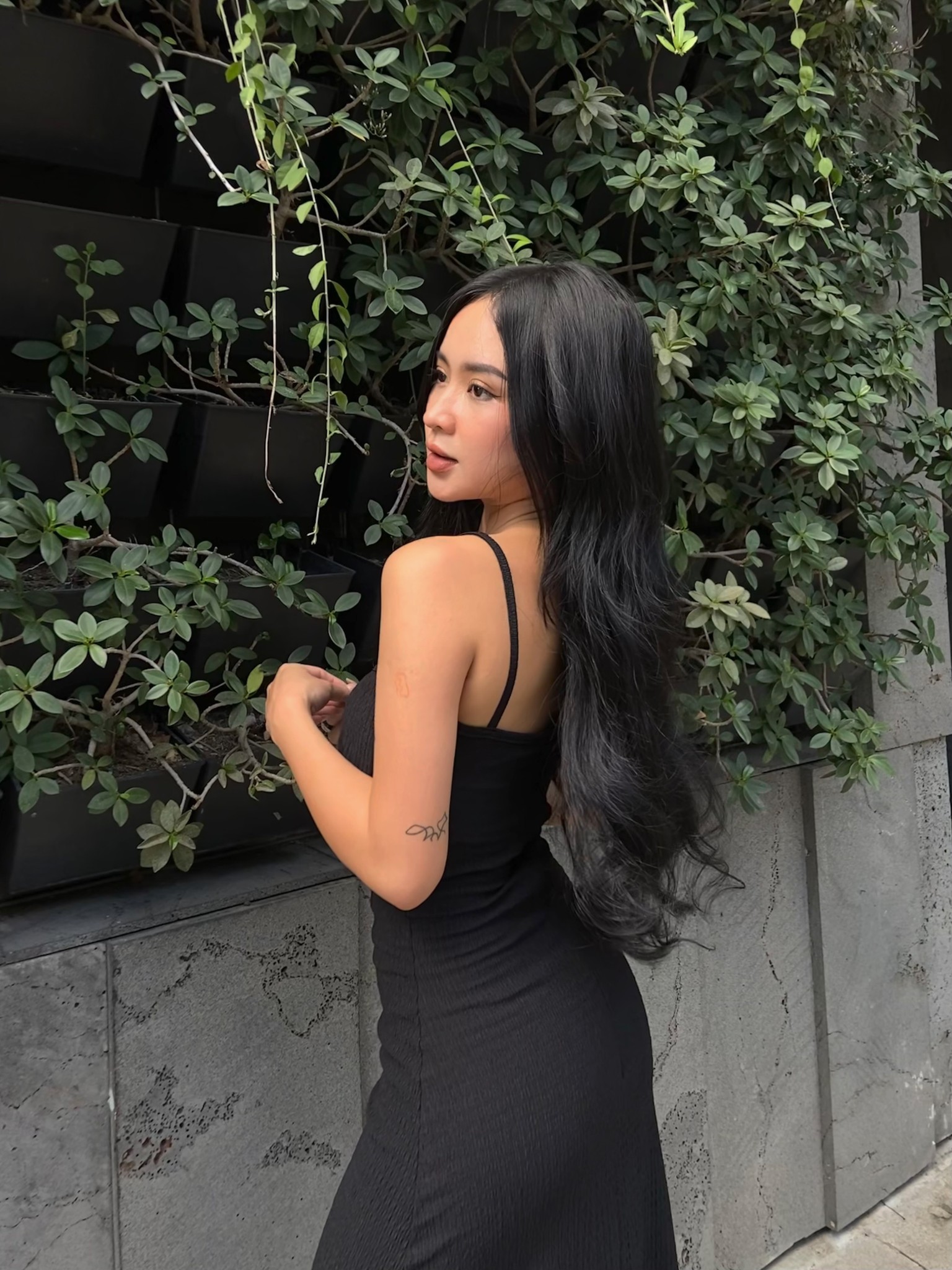 OLV - Đầm Halley Dress In Black