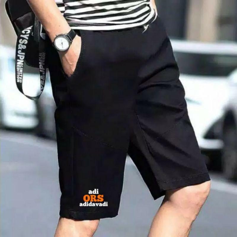 Quần đùi nam thể thao cá tính có bigsize màu đen