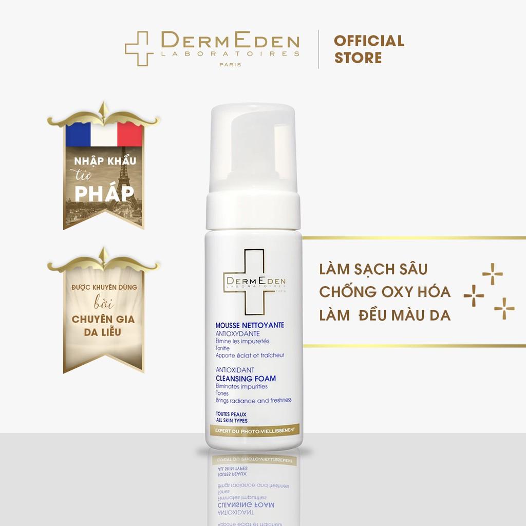 Sữa rửa mặt chống lão hoá da DERMEDEN AntiOxidant Cleansing Foam 150ml