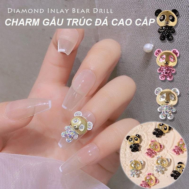 Charm Gấu Trúc Đá Cao Cấp | Có 3 Màu